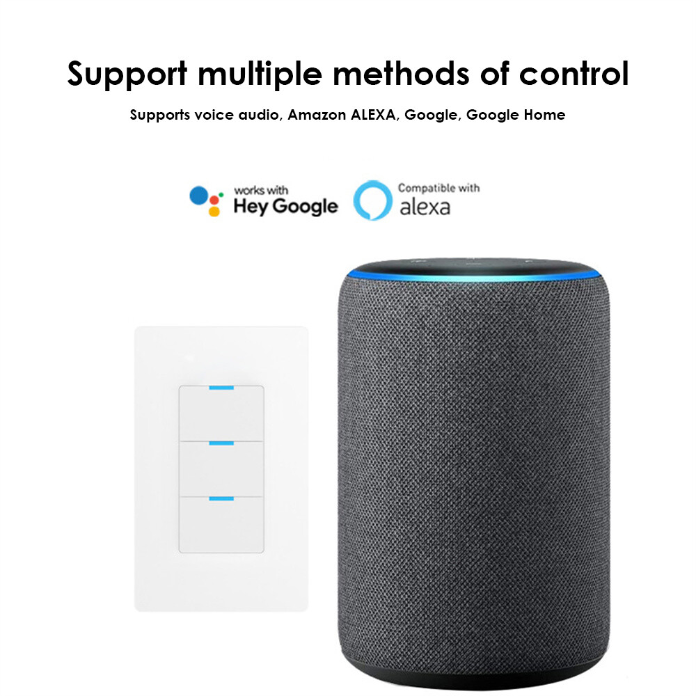 E cuộc sống cửa hàng thông minh wifi công tắc cảm ứng tường tuya zigbee bluetooth tường chuyển đổi 2 cách kiểm soát công tắc thông minh 100-240vac công tắc hẹn giờ chúng tôi không có dây trung tính yêu cầu đèn thông minh chuyển đổi 1 2 3 gang tuya nhà thô