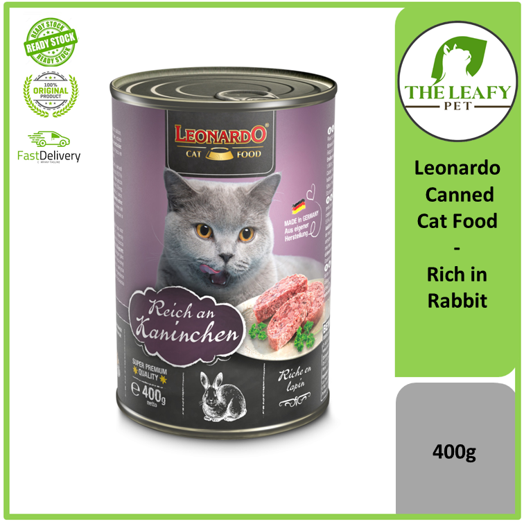 Leonardo Canned Wet Cat Food 400g Lazada