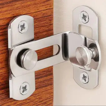 Button 90 Degree Security Tools Clasp Stainless Steel Cabinet