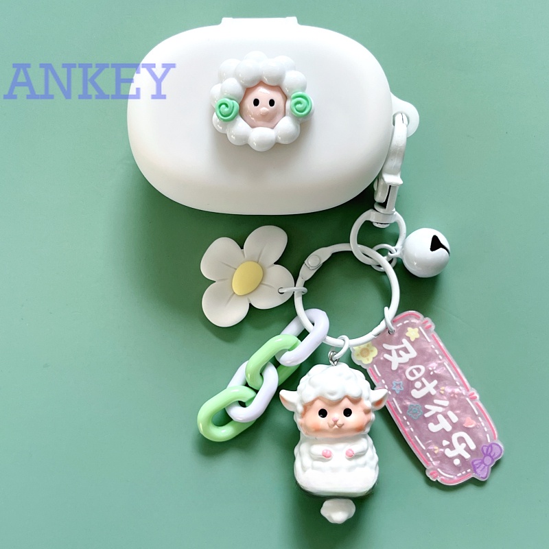 For Baseus Bowie WM03 WM02+ WM02 WM01 Plus Case Protective Cute Cartoon Cover Bluetooth Earphone Shell Accessories TWS Headphone Portable