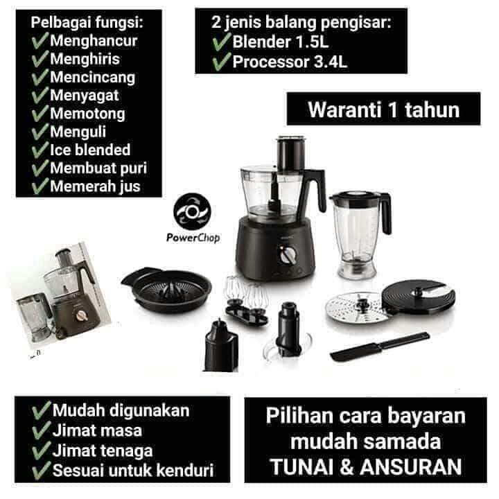 Amway Philips Avance Food Processor Lazada