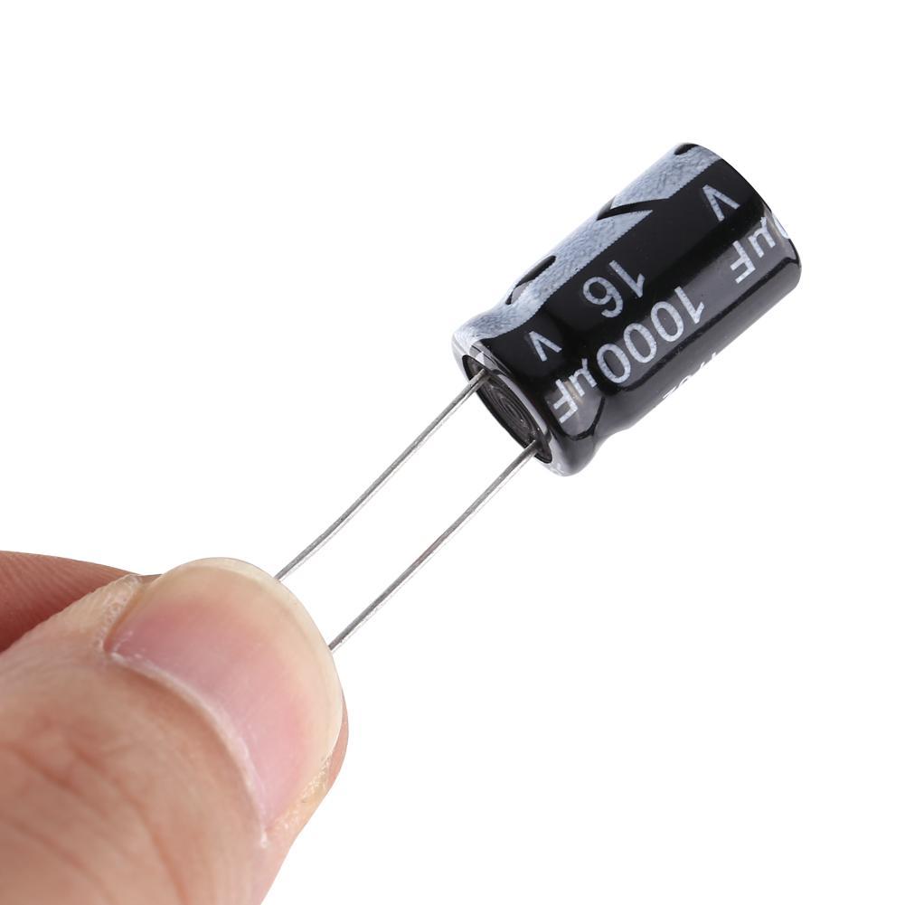 500pcs 24 Values Aluminum Electrolytic Capacitor Assorted Kit 10V~50V 0.1uF to 1000uF