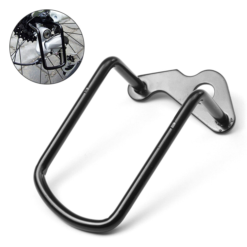 Steel Bicycle Rear Gear Derailleur Chain Guard Mountain Road Bike Transmission Protector