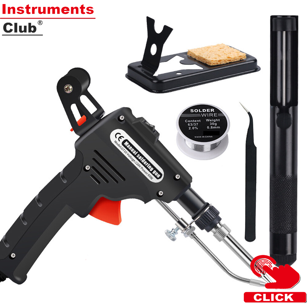 KKmoon Automatic Portable Electric Solder Tin Welding Tools Automatically Send Tin Welders Hand-held Electric Soldering Iron