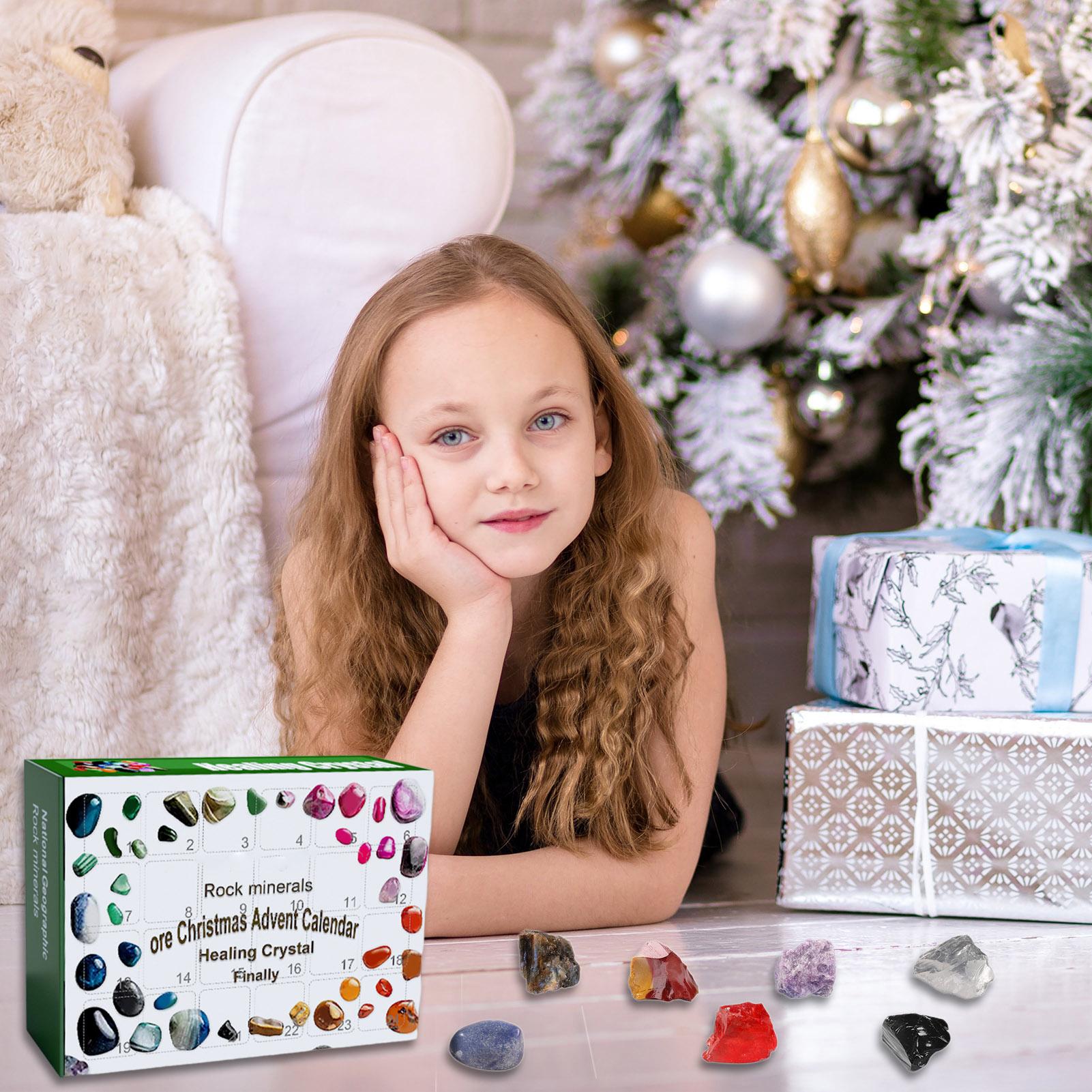 National Geographic Advent Calendar 2022 Rocks Minerals Fossils Advent 
