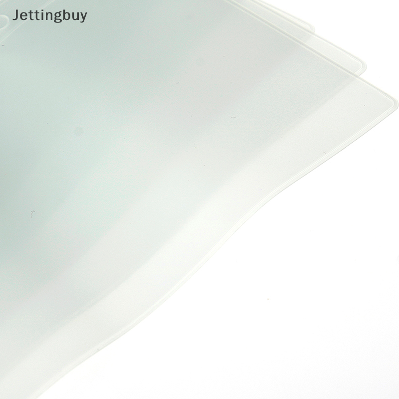 【Jettingbuy】 Flash Sale 1PCS Binder Pockets A5 A6 A7 Binder Folders for Notebook Binder Transparent