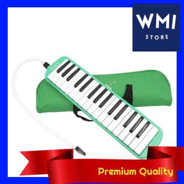 32 Piano Keys Melodica Musical Instrument for Music Lovers Beginners Gift with Carrying Bag (Green) Malaysia