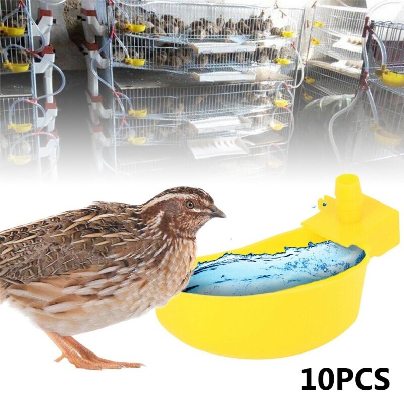 Aixuexi 10 Chiếc Máy Uống Gia Cầm Hoàn Toàn Tự Động Cốc Uống Nước Cho Gà, Máy Uống Nước Cho Gà/Máy Uống Gia Cầm