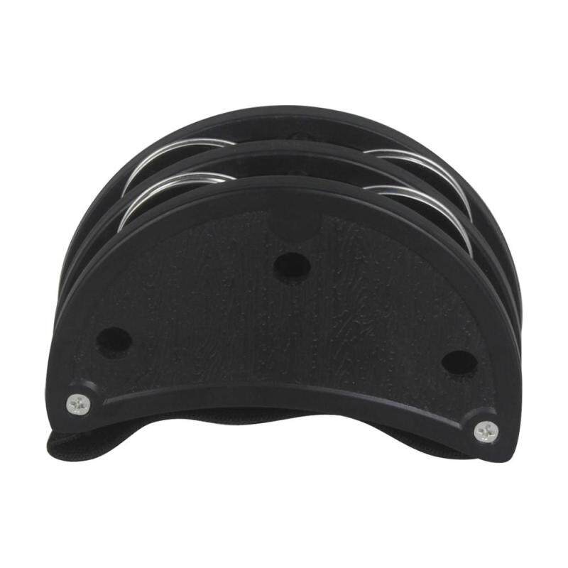 ABS Chân Trống với Bộ 2 Kim Loại Jingle Bell Cajon Hộp Trống Đồng Hành Phụ Kiện