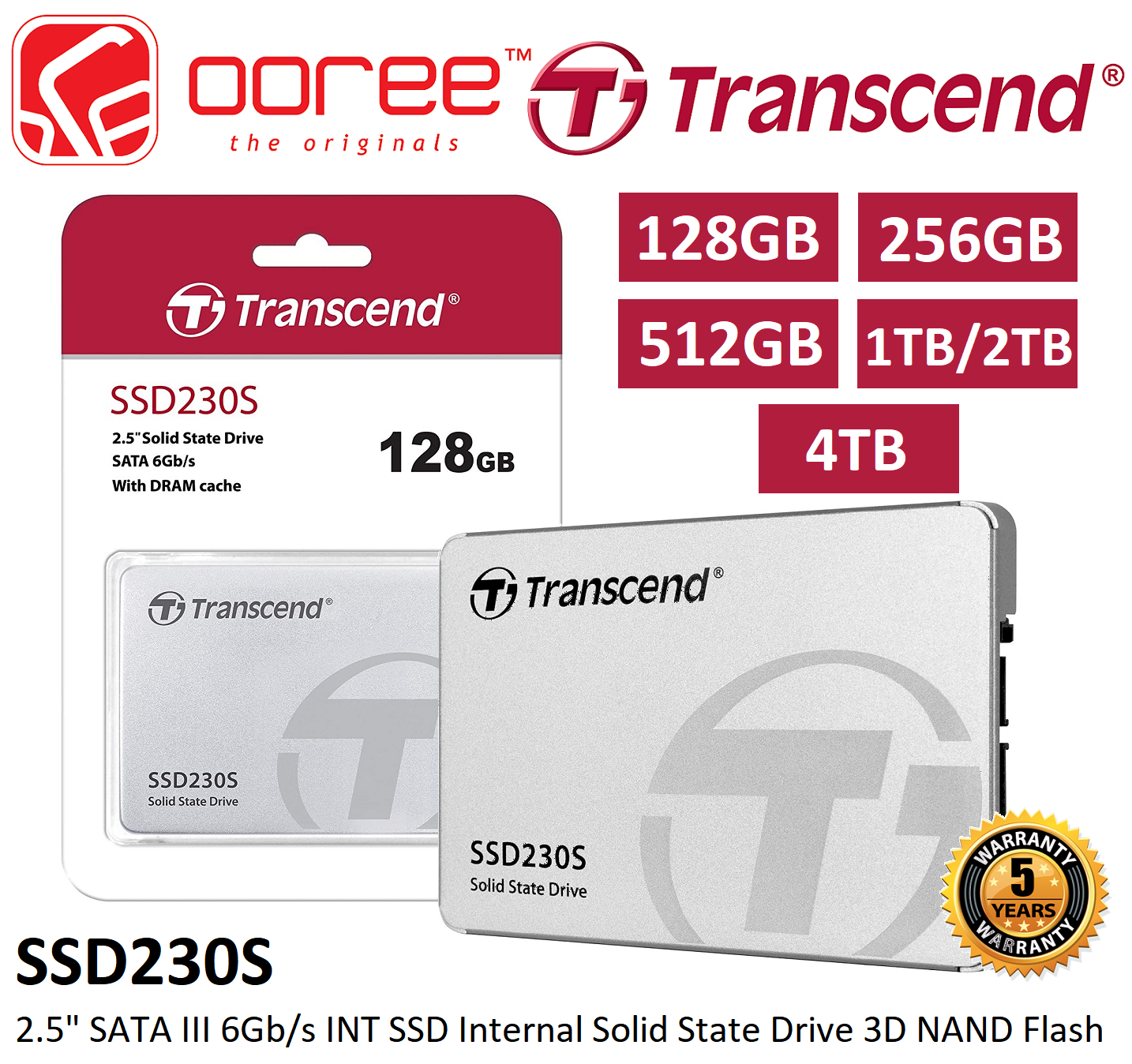 Transcend SSD230S 2.5: Comparador de Precios