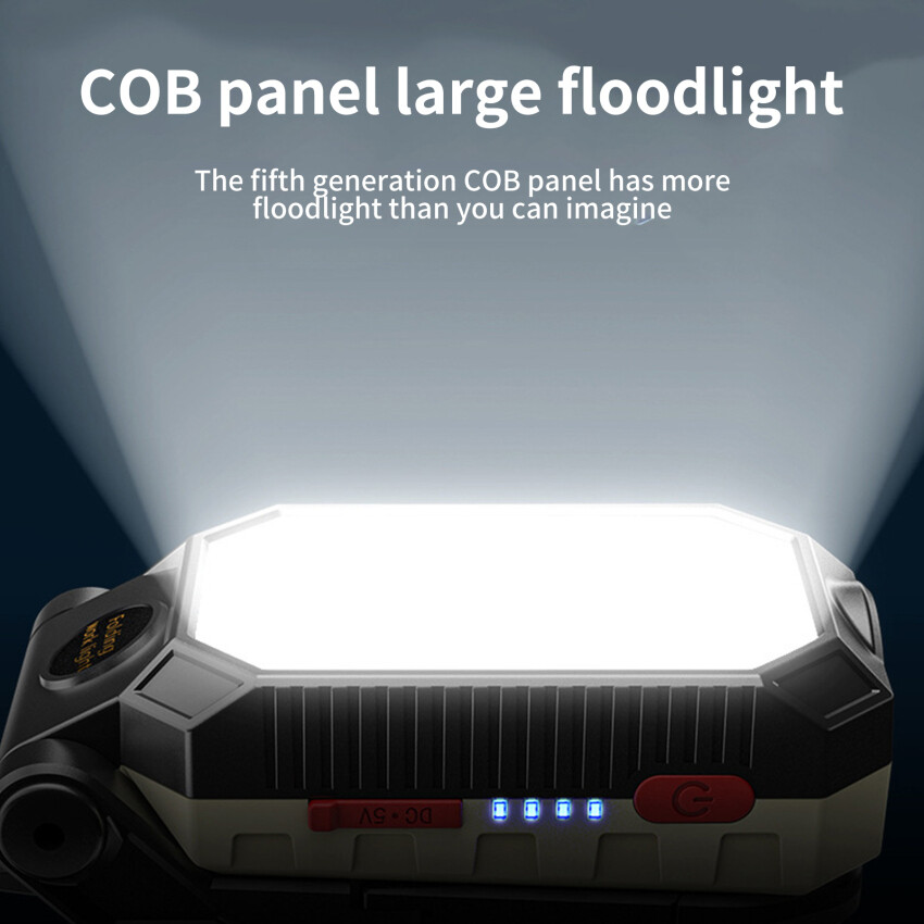 USB LED Work Light Magnetic Light With Magnetic Base For Home Workshop