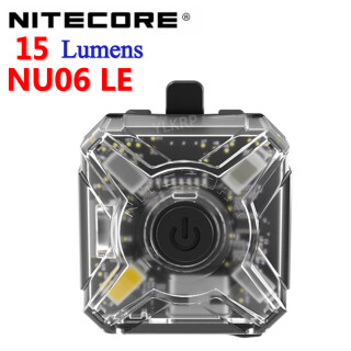 %100 original brand new Nitecore NU06 LE headlamp rechargeable signal lamp 9 modes can choose 4 light sources. thumbnail
