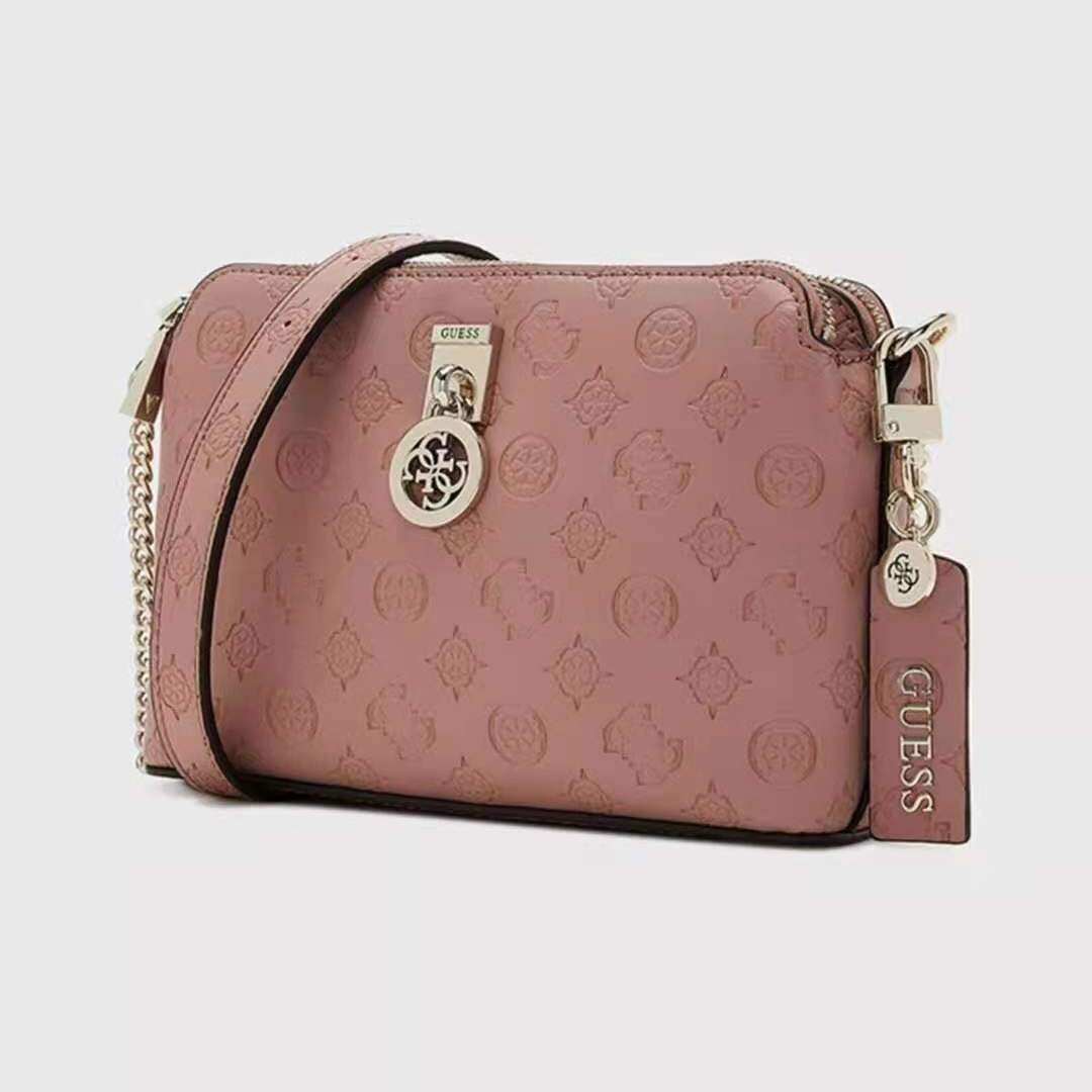 guess blush pink handbolsa
