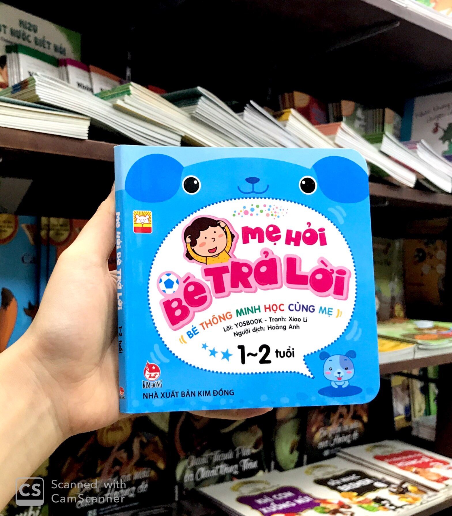 Sách Fahasa - Mẹ Hỏi Bé Trả Lời 1-2 Tuổi (Tái Bản 2019)