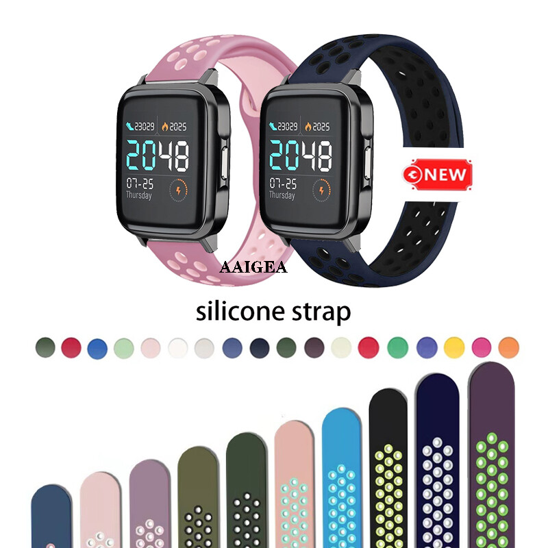 Soft Silicone Sport Band for Haylou LS02 / Ls01 /RS4 Plus Replacement Strap