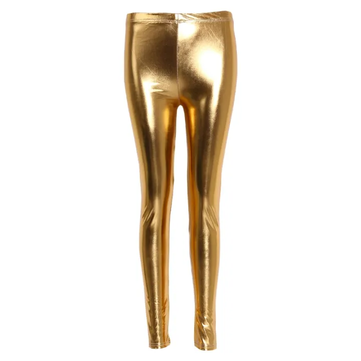 gold leggings