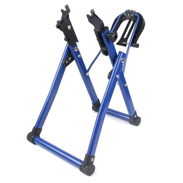 Durable Bicycle Wheel Truing Stand Hit Color For 24-28 Inch Wheel Bike Tire Tyre Truing Stand Support Bicycle Repair Tool