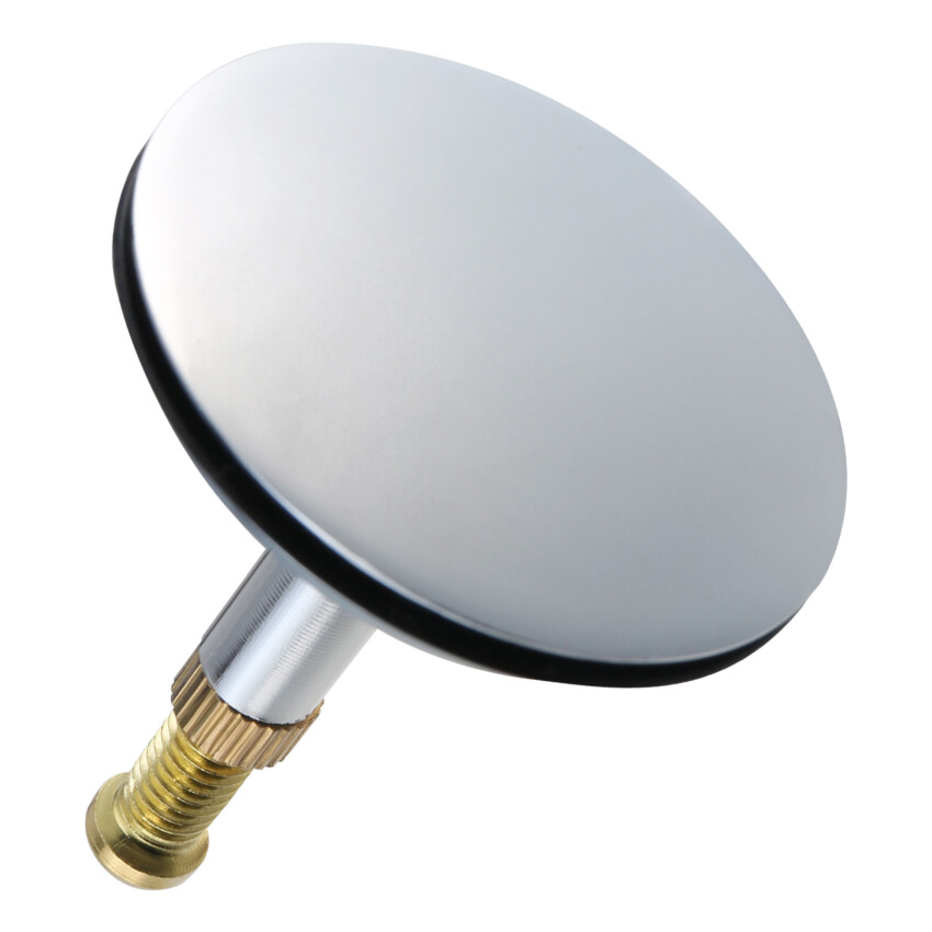 1pc 44mm Bathtub Plug Replacement Bath Pop Up Waste Plug Only Flat Seal Brass Bathroom Tub Drain Drainer Strainer Lowest Price