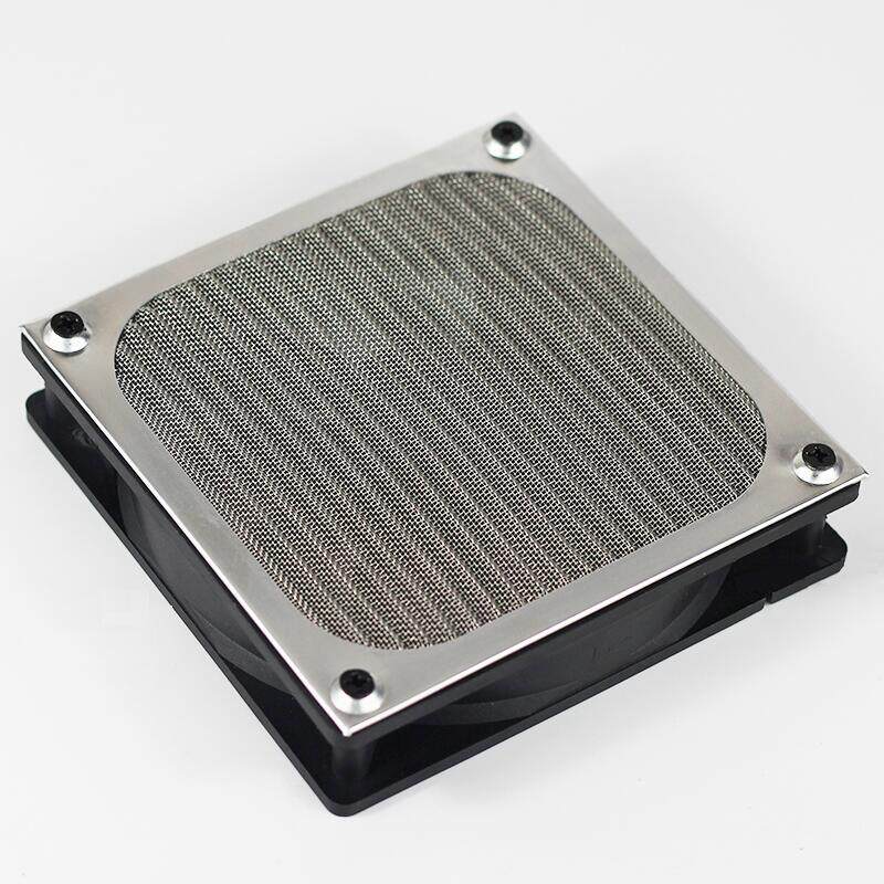 Computer dust net 12CM fan dust net aluminum alloy dust cover 12cm