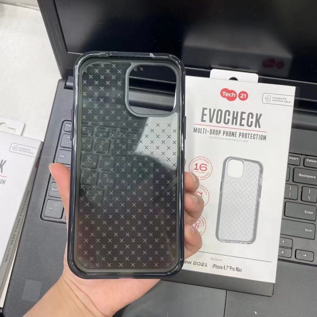 Tech21 Evo Check Case for iPhone 13 Pro max iPhone 13 iphone 13Pro high transparent shockproof phone Case Cover