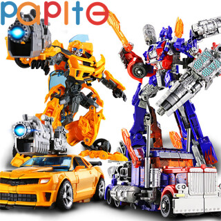 PAPITE Transformers 5 Optimus Prime Bumblebee Đồ Chơi Mô Hình Robot Khủng thumbnail