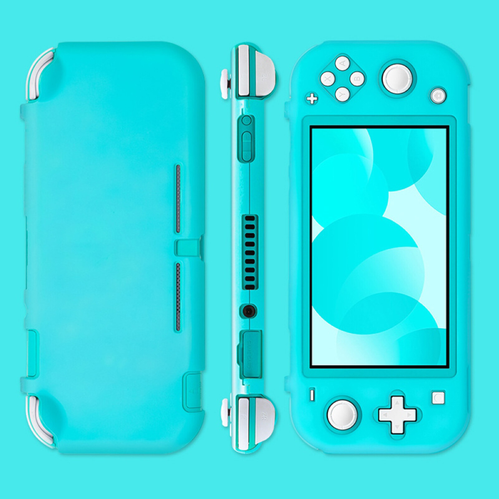 Soft Anti-Scratch Solid Color Gamepad Protective Cover for Nintendo Switch LiteSuitable For Switch Lite Protective Shell Frosted All-Inclusive Protective Cover Nsl Pure Color Soft Shell