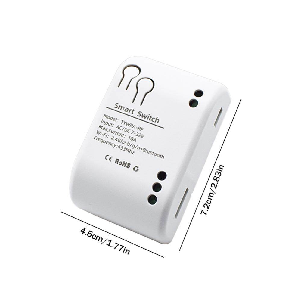 Tuya Công Tắc Wifi một cách tự khóa ứng dụng mô-đun rơle điều khiển từ xa 2200W/10A Phụ kiện cho Alexa Google nhà