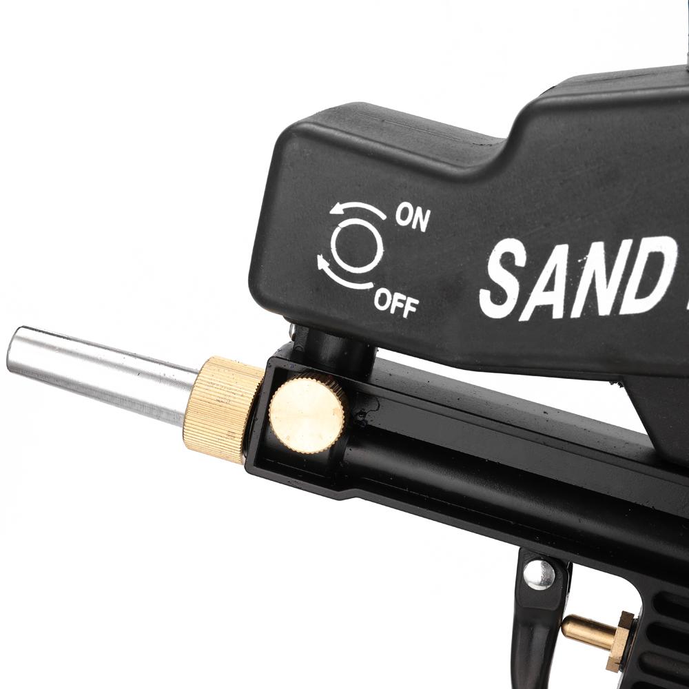 KKmoon Portable Gravitation Sandblasting Machine Pneumatic Sand Blasting Set Rustproof Sandblaster Small Sandblasting Machine