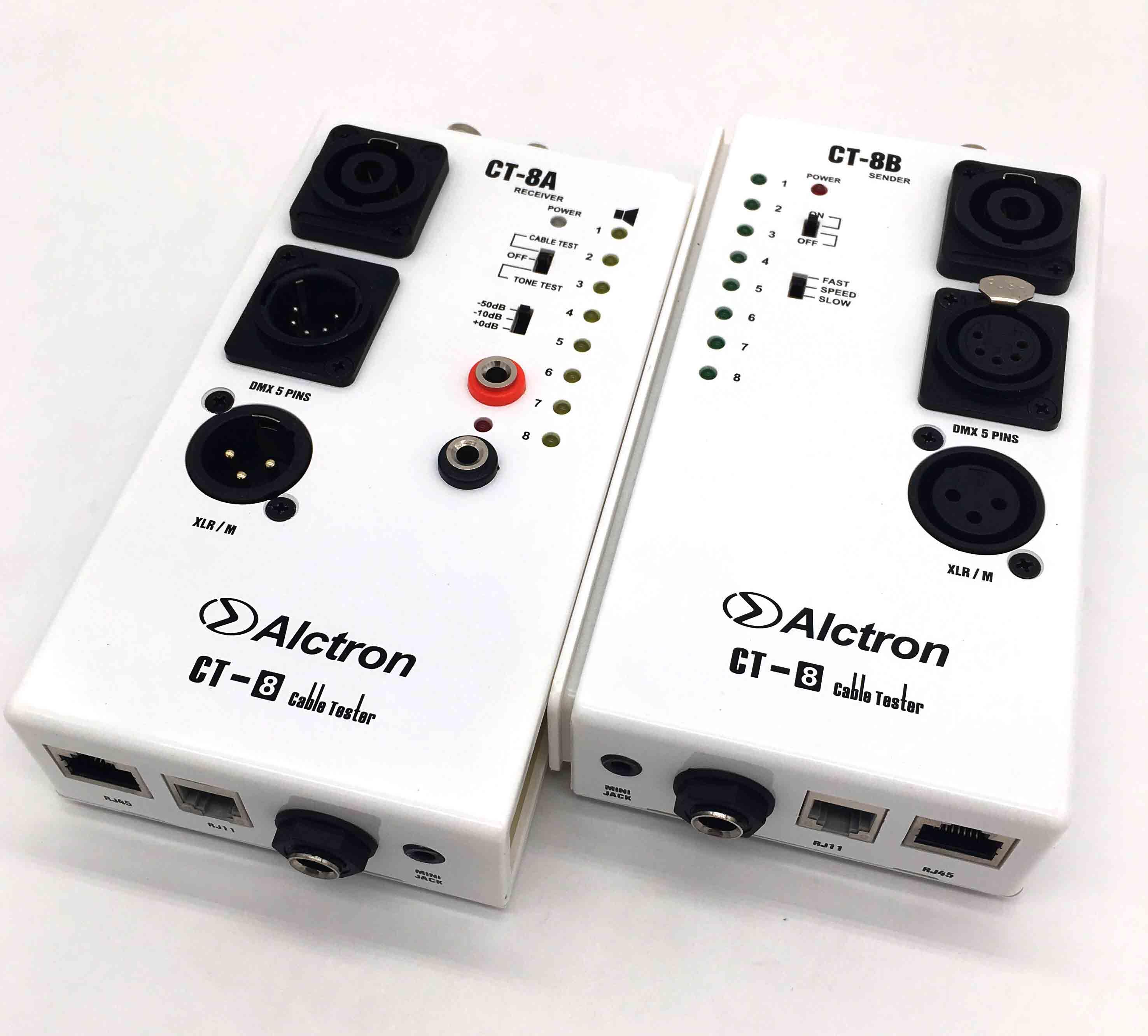 Alctron CT-8 professional multi-purpose audio cable tester line test instrument engineering wiring separation test