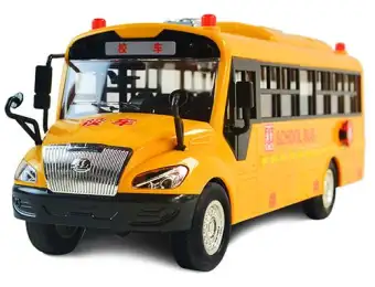 toddler school bus ride on toy