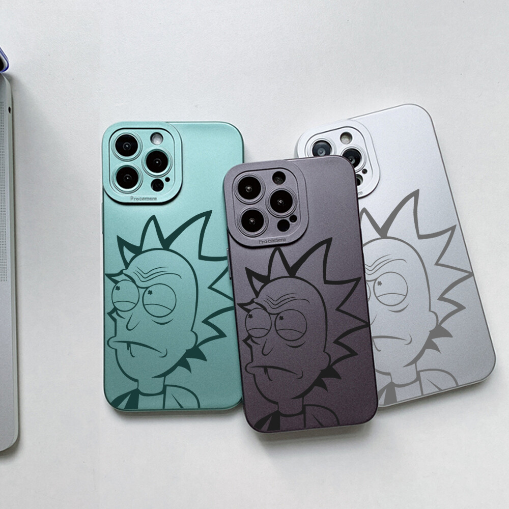 Hontinga Casing Case For Xiaomi Redmi Note 9S Note 9 Pro Note9 Note 8 Pro Note 7 Pro Case New Square Soft Silicone Case Cartoon Crazy Scientist Genius Grandpa Full Cover Camera Protectior Shockproof Rubber Cases Back Cover Phone Casing Softcase