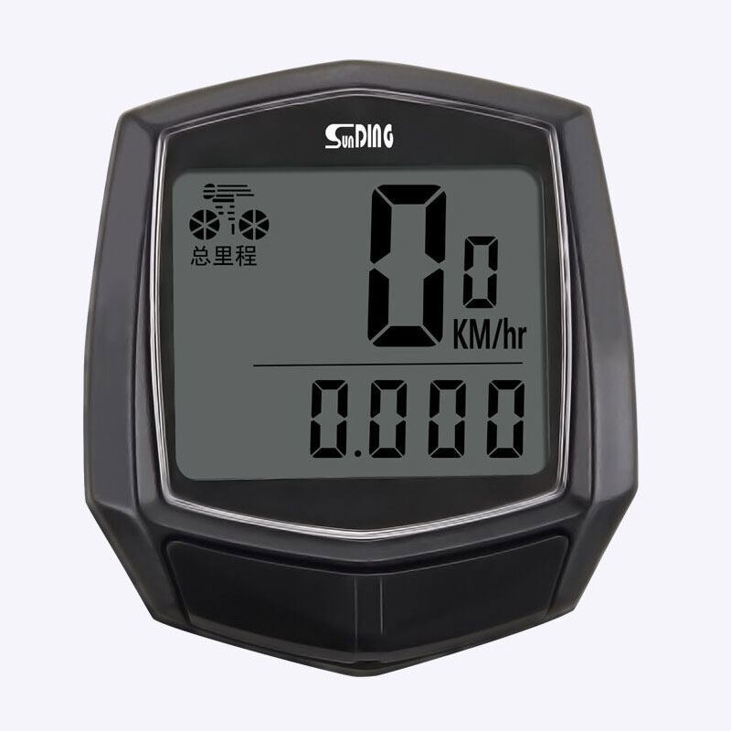 SBART Bicycle computer speedometer odometer Chinese and English wired computer