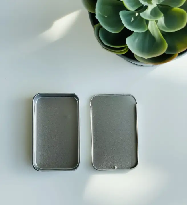 small metal containers