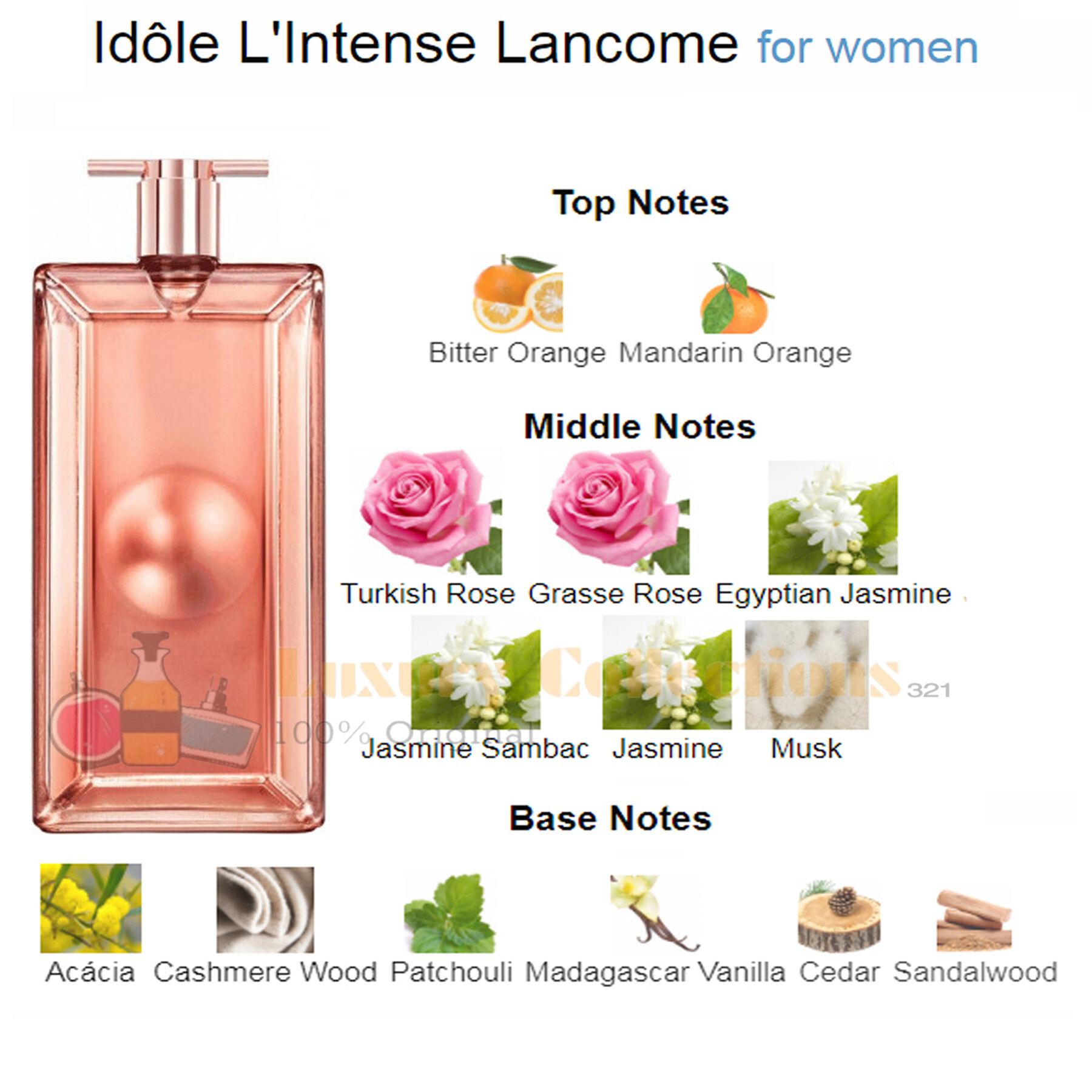 Idole L'Intense Eau de Parfum Limited Edition 2021 100ml Fresh Fragrance for Women | Lazada