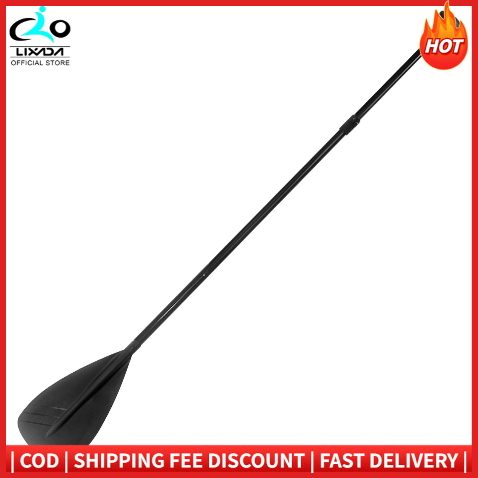 Adjustable Surfboard Paddle Aluminum Magnesium Alloy Lightweight SUP Paddle Detachable Paddle