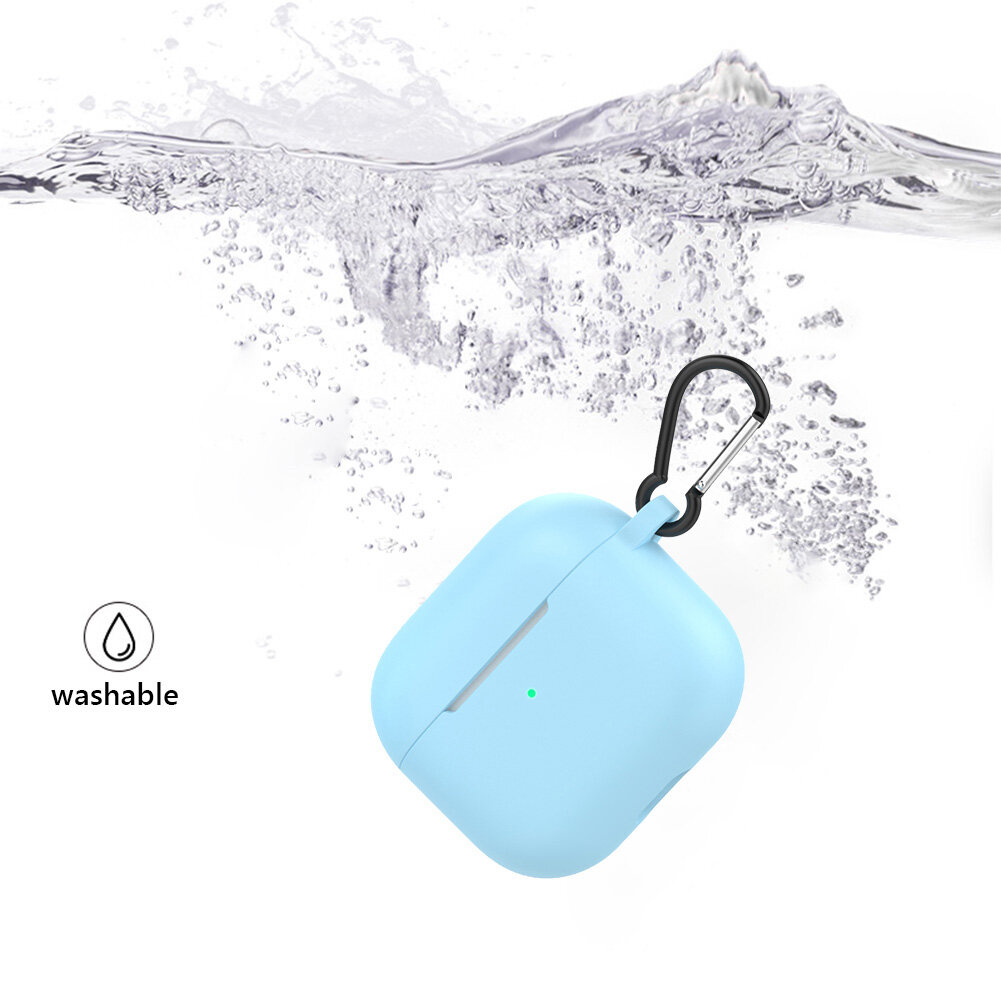 Wireless Earphone Anti-Dust Cover for AirPods 3 Silicone Scratch-proof Protective Shell Cases