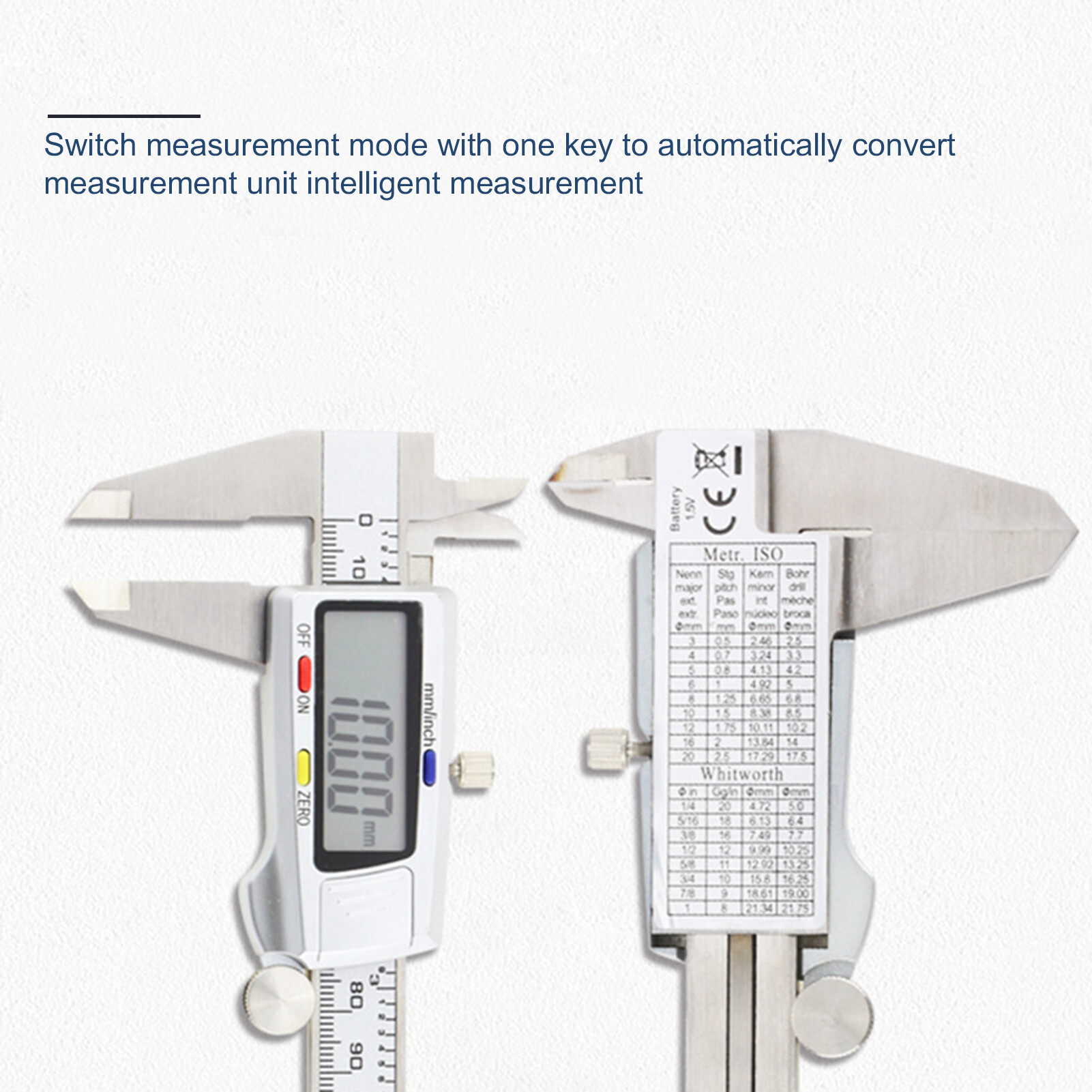 Terylin Electronic Digital Ruler High Precision 0-150mm Vernier Caliper Measuring Tool