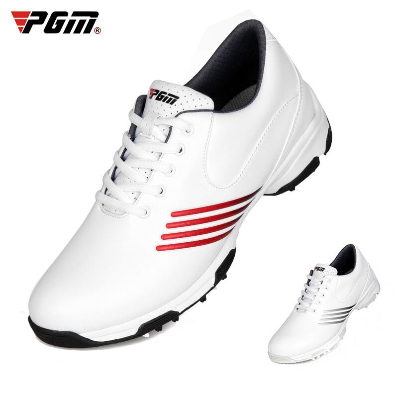 PGM Women s Golf Shoes Waterproof Hidden Heel Sport Shoes Breathable Non