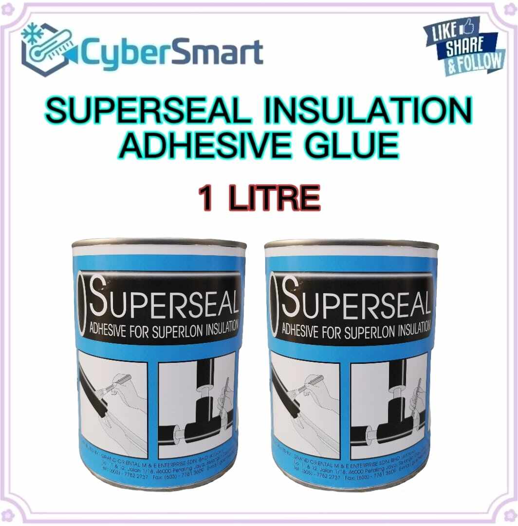 SUPERSEAL INSULATION ADHESIVE GLUE 1 LITRE Lazada