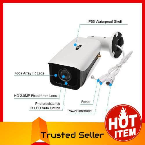 1080P 3G 4G GSM Wireless IP Camera Night Vision CCTV Camera Video Surveillance