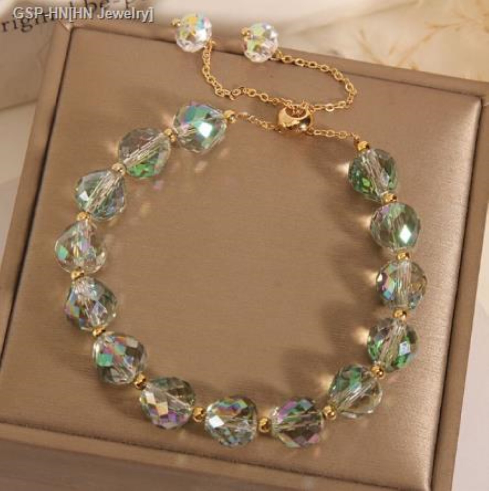 HN Korean New Temperament Crystal Bracelet Adjustable Bracelet Women Best Friends Bracelet Jewelry