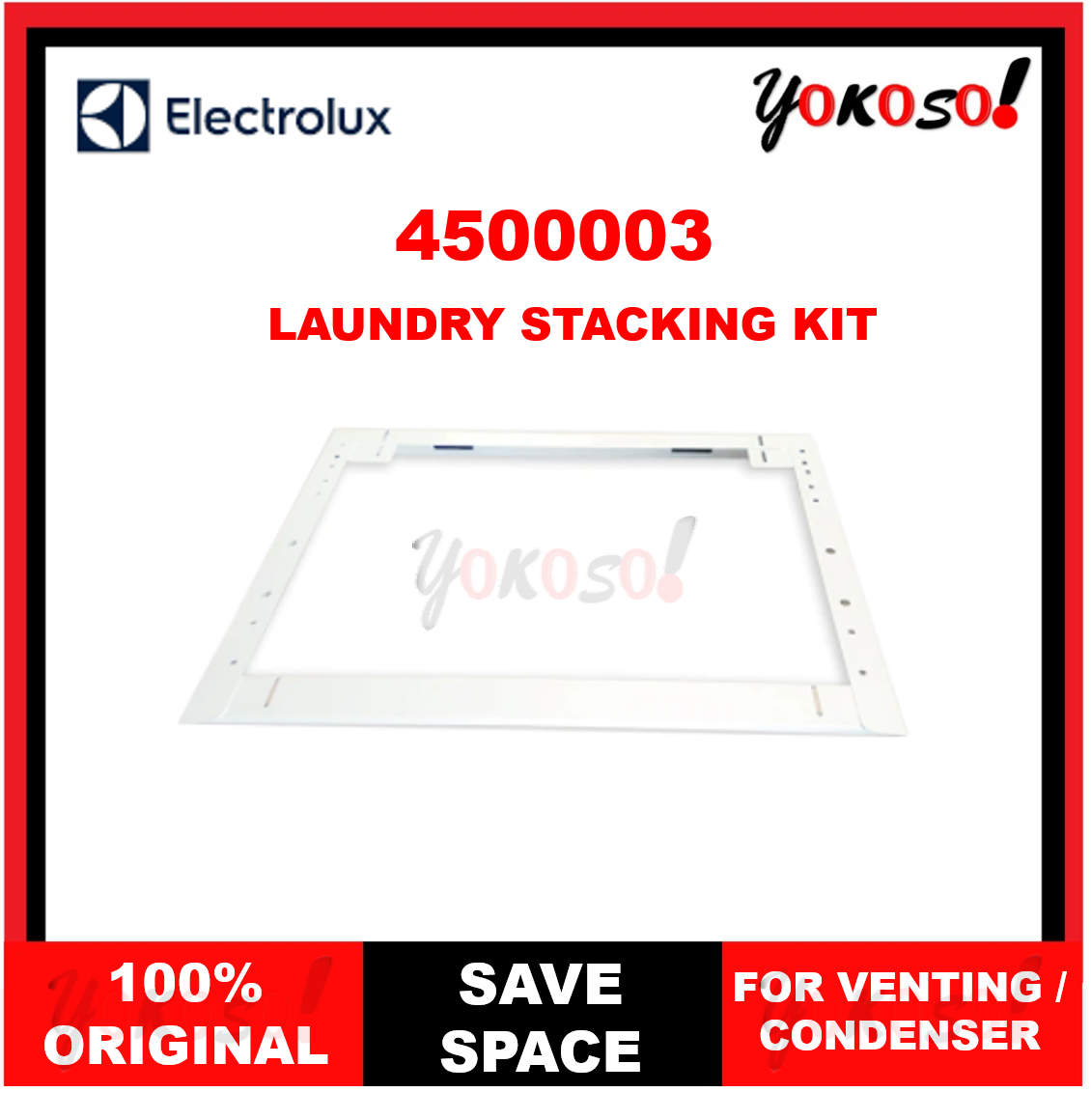 ELECTROLUX STACKING KIT 4500003 FOR WASHING MACHINE AND DRYER Lazada