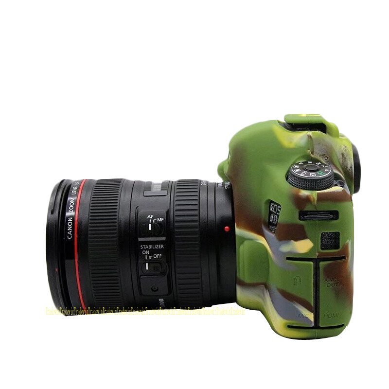 Vỏ máy ảnh bằng cao su silicon mềm cho Canon EOS 6D