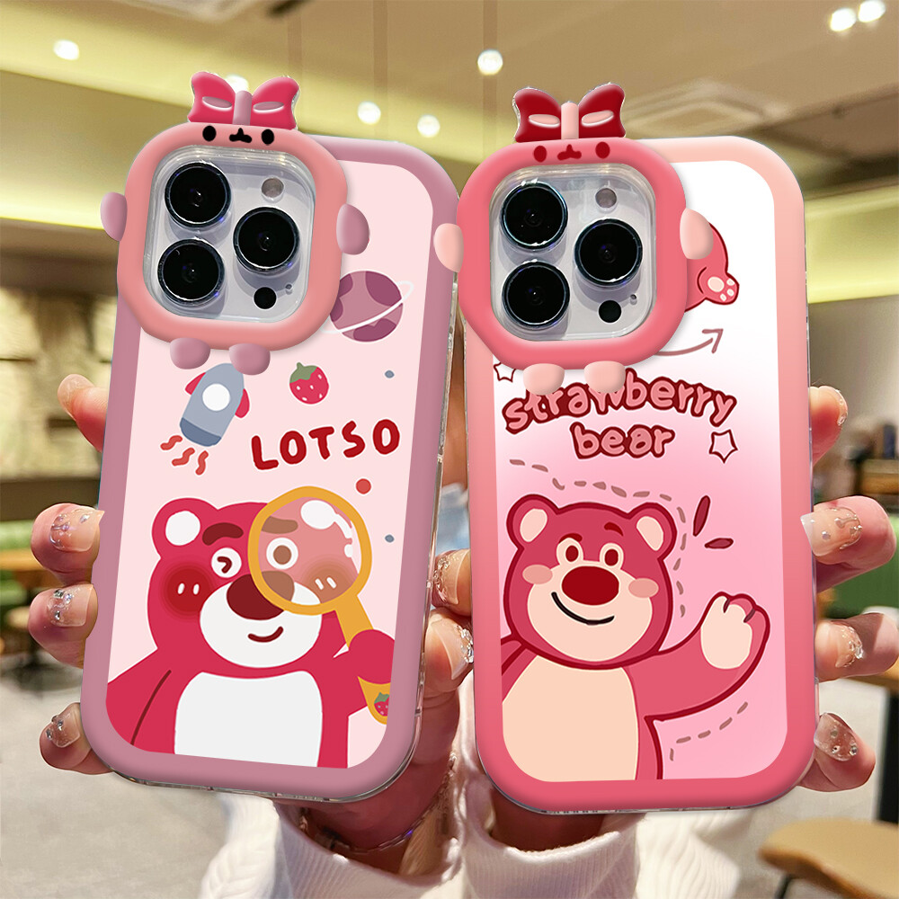 Hontinga Casing Case For Xiaomi Redmi Note 11 Pro 5G 4G Note 11S Note 11 9A note11s Case Cartoon Cute Bear Soft Silicone Full Cover Shockproof Rubber Cases Back Cover Phone Casing Softcase For Girls