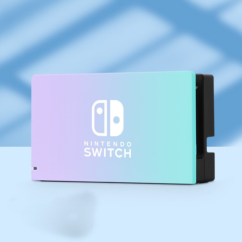 Color Faceplate Protective Cover For Nintendo Switch Charging Dock Station Decorative Replacement Front Plate Case Accessories