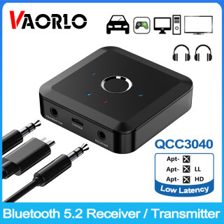 VAORLO Bộ Thu Phát Bluetooth 5.2 Qualcomm QCC3040 Bộ Chuyển Đổi Âm Thanh thumbnail
