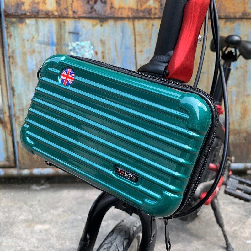 Cho Brompton/Birdy Túi Vỏ Cứng Xe Đạp Gấp Được Nhiều Màu Có Giá Đỡ Cố Định Túi Đựng Đồ Thời Trang Trang Trí Cá Nhân