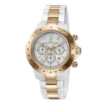 ToyWatch Ceramic Chronograph Watch TYCHMC07WHPG | Lazada