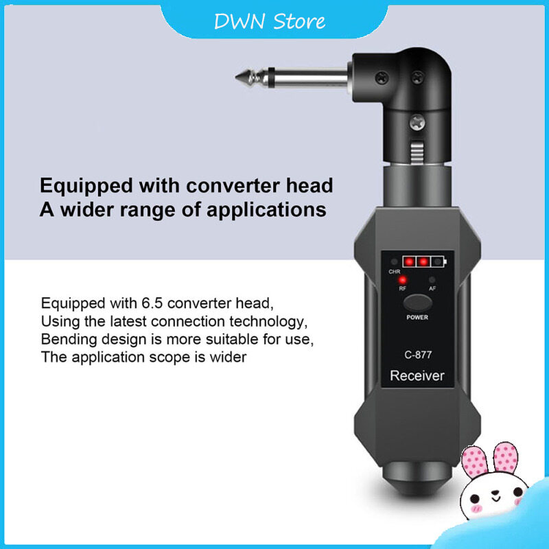 Dynamic Microphone Converter Wireless System Xlr Transmitter Receiver 6.5 Adapter For Dynamic Mic