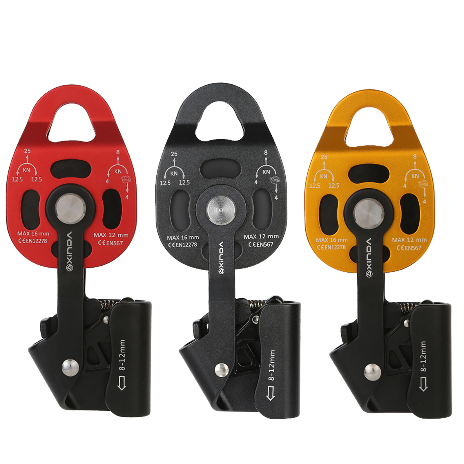 【100% Original】High Quality Heavy Lifter Torrential Riser Pulley Puller Rope Lifting Equipment Climbing Outdoors